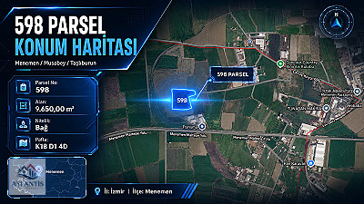 ACİL FIRSAT Menemen Musabeyde 9.650 m² Depo Potansiyelli Parsel
