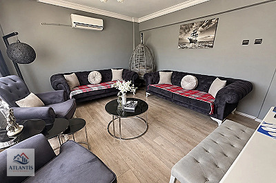 KARABAĞLAR'DA SİTE İÇERİSİNDE | EŞYALI | 125 M² 3+1 LÜKS DAİRE