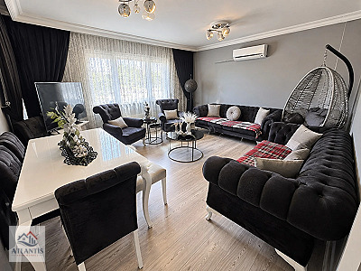 KARABAĞLAR'DA SİTE İÇERİSİNDE | EŞYALI | 125 M² 3+1 LÜKS DAİRE
